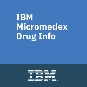 Micromedex (1-year Subscription)