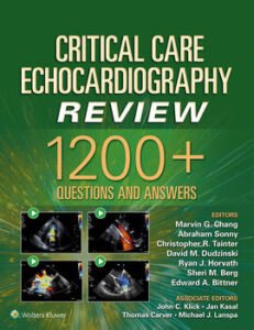Critical Care Echocardiography Review 1200+ Questions and Answers PDF