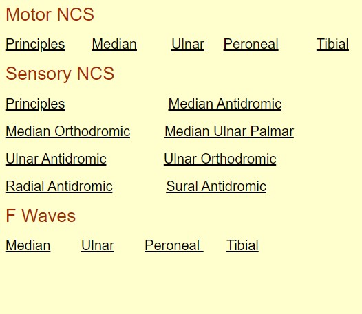 EMG/NCS Online Series: Volume V Basic Nerve Conduction Studies
