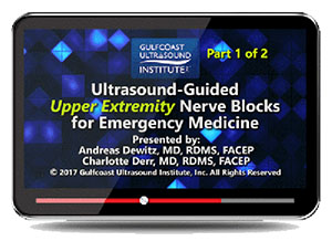 Gulfcoast Ultrasound-Guided Upper Extremity Nerve Blocks for Emergency Medicine