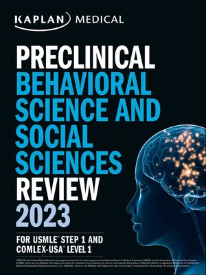 Kaplan Preclinical Behavioral Science and Social Sciences Review 2023