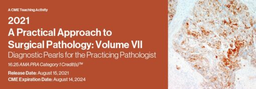 2021 A Practical Approach to Surgical Pathology: Volume VII Diagnostic Pearls for the Practicing Pathologist (CME VIDEOS)