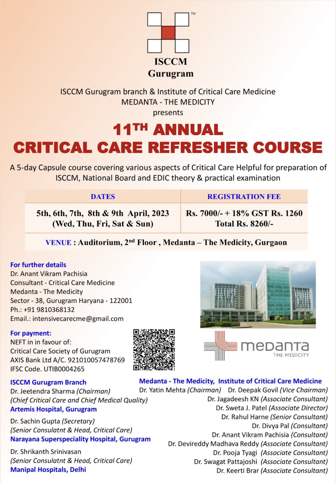 11th Annual Critical Care Refresher Course 2023 ( ISCCM ) (Videos)