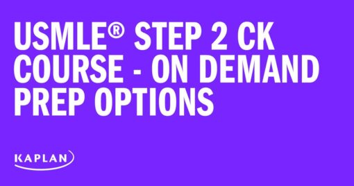 Kaplan USMLE Step 2 CK On Demand 2022