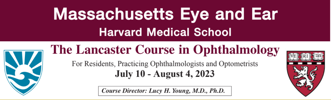 Harvard Lancaster Course in Ophthalmology 2023 (Videos)