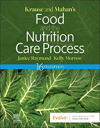 Krause and Mahan’s Food and the Nutrition Care Process 16th edition (Original PDF from Publisher)