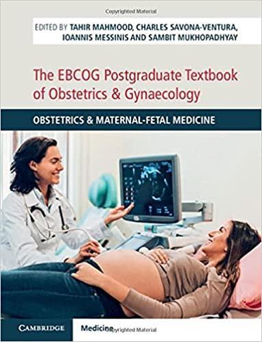 1637571981 594280152 the ebcog postgraduate textbook of obstetrics amp gynaecology volume 1 obstetrics amp maternal fetal medicine obstetrics amp maternal fetal medicine 1