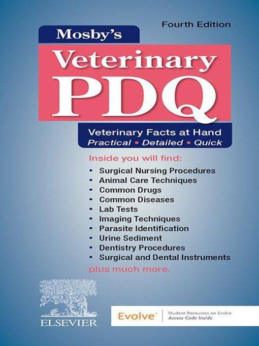 Mosby’s Veterinary PDQ, 4th Edition (EPUB)