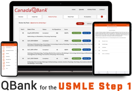 CanadaQbank USMLE Step 1 2022 Qbank (PDF)