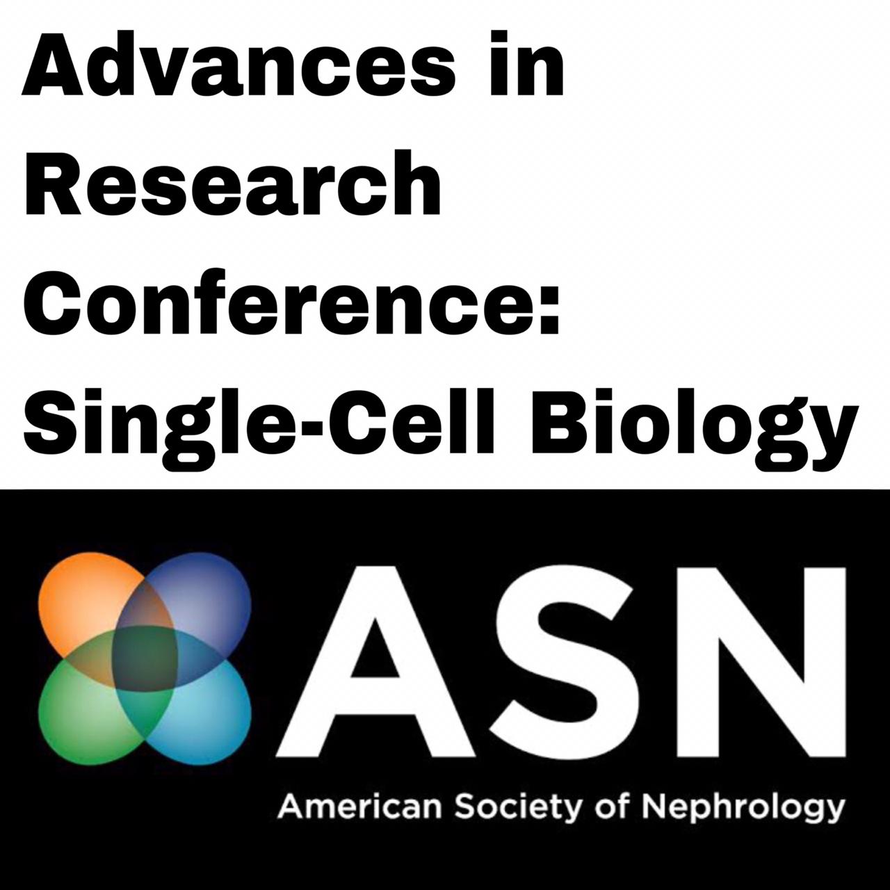 Advances in Research Conference Single-Cell Biology