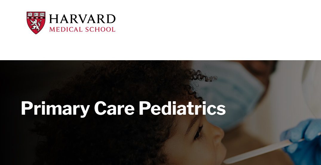 Harvard Primary Care Pediatrics 2023