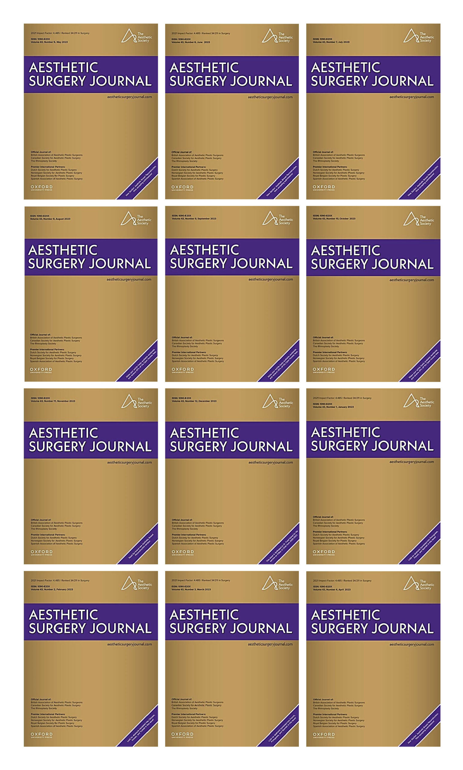 Aesthetic Surgery Journal 2023 Full Archives (True PDF)