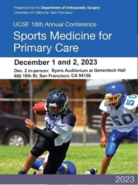 18th Annual UCSF Primary Care Sports Medicine 2023