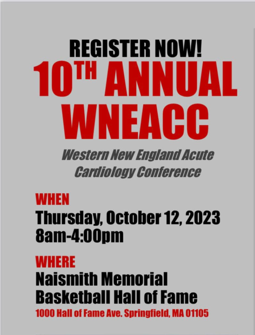 Baystate Health 10th Annual Western New England Acute Cardiology Conference 2023