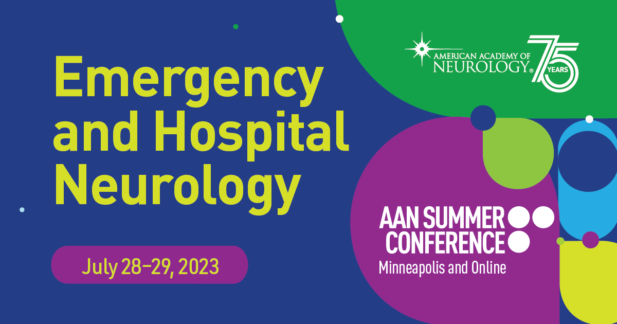 AAN Summer Conference 2023: Emergency and Hospital Neurology (Videos)