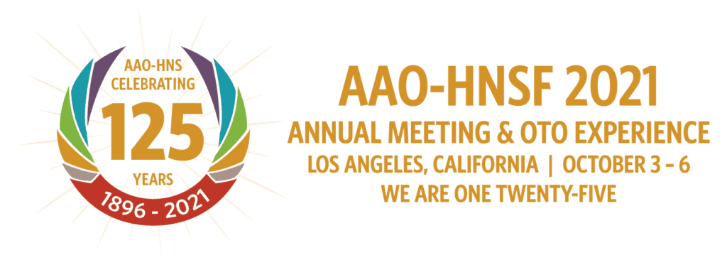 AAO-HNSF 2021 Annual Meeting