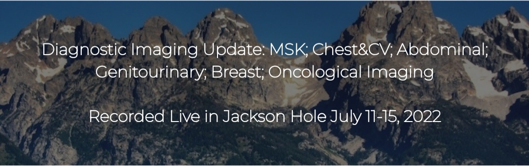 Diagnostic Imaging Update: MSK; Chest&CV; Abdominal; Genitourinary; Breast; Oncological Imaging 2022 (Videos)