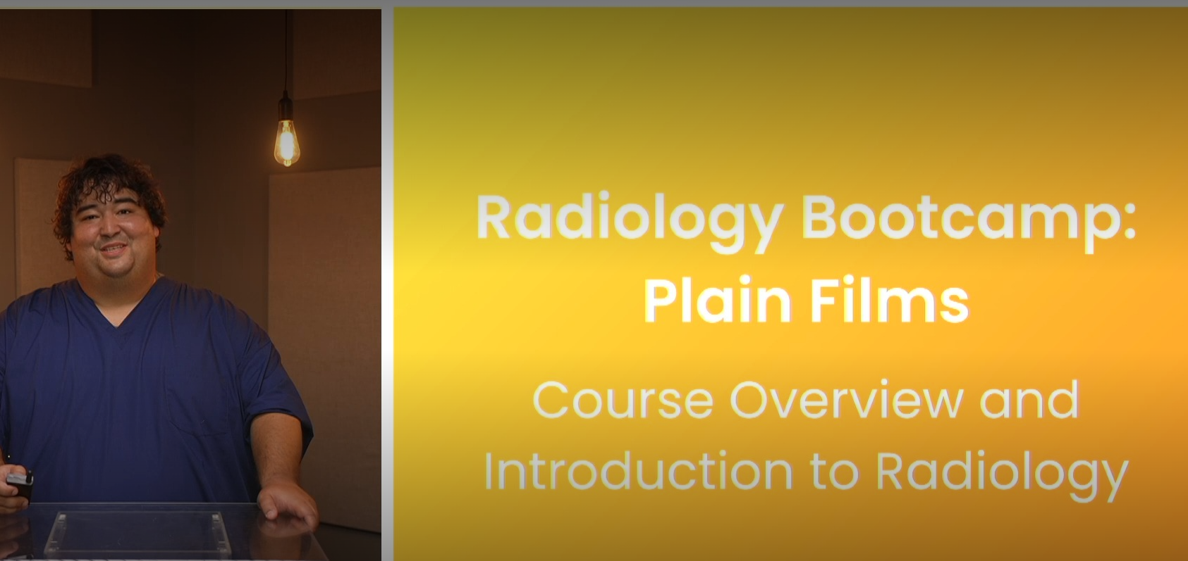 Hippo Radiology Bootcamp: Plain Films 2023 (Videos +pdf+ Quiz)