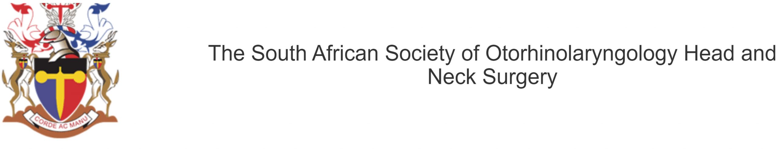 South African Society of Otorhinolaryngology Head and Neck Surgery 56th South African ENT Virtual Conference 2020
