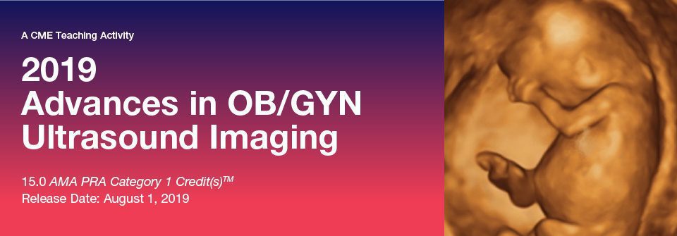 2019 Advances in OB/GYN Ultrasound Imaging