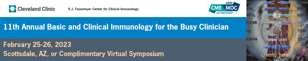 11th Annual Basic and Clinical Immunology for the Busy Clinician 2023