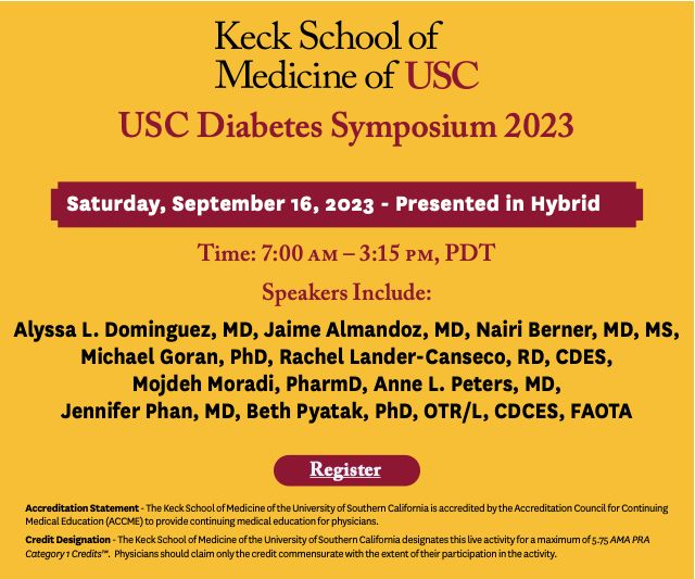 Keck USC Diabetes Symposium 2023