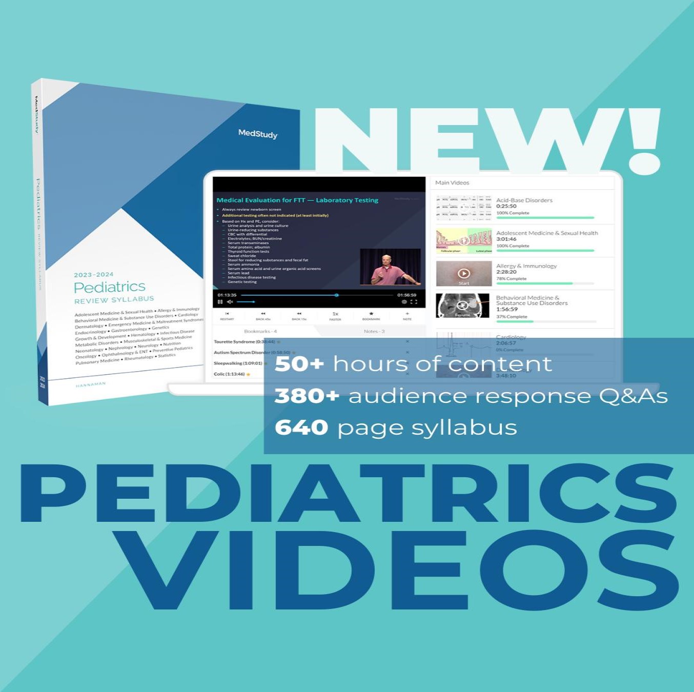 Medstudy Pediatrics Video Board Review 2023-2024