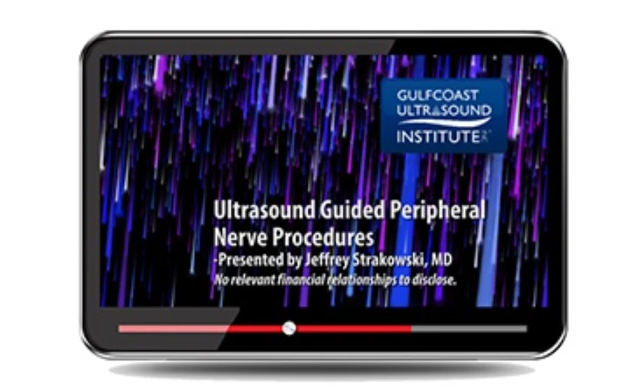 Gulfcoast Ultrasound Guided Peripheral Nerve Procedures 2023
