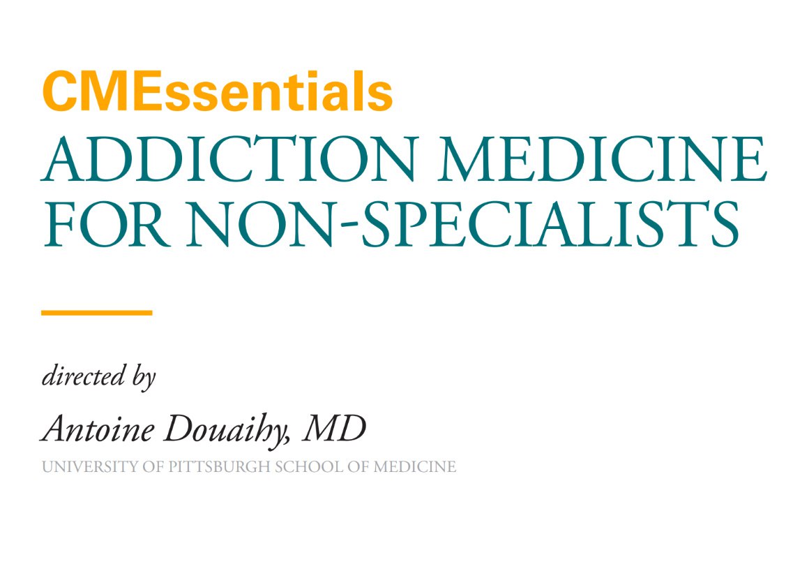 Addiction Medicine for Non-Specialists 2023