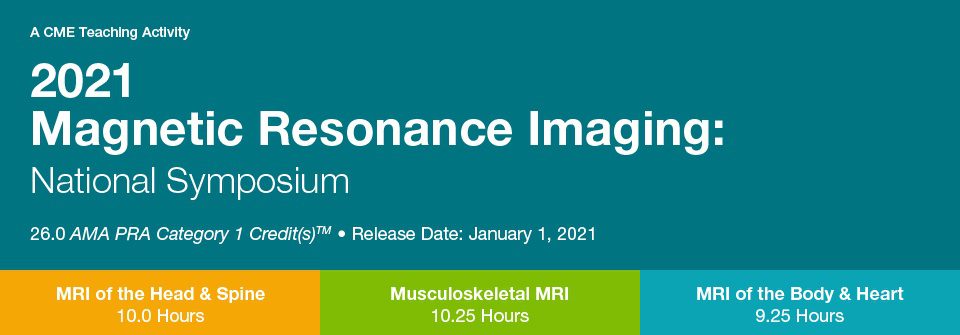 2021 Magnetic Resonance Imaging