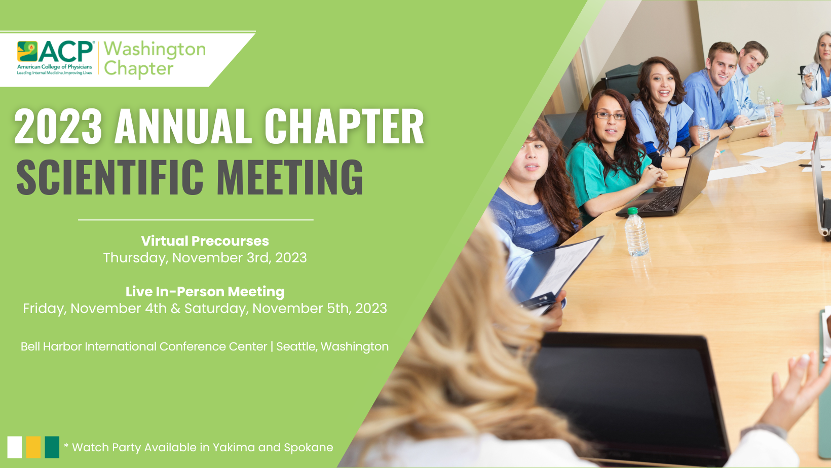 ACP 2023 Washington Chapter Annual Scientific Meeting