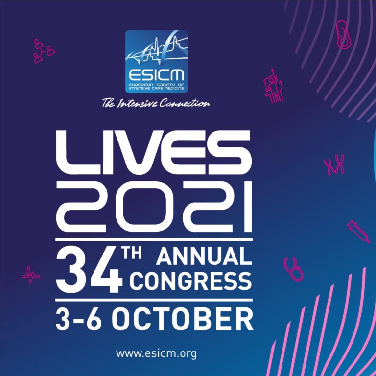 34th ESICM Annual Congress 2021 