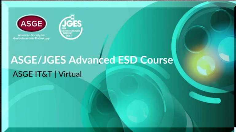 ASGE/JGES Advanced ESD (On-demand)| July 2023