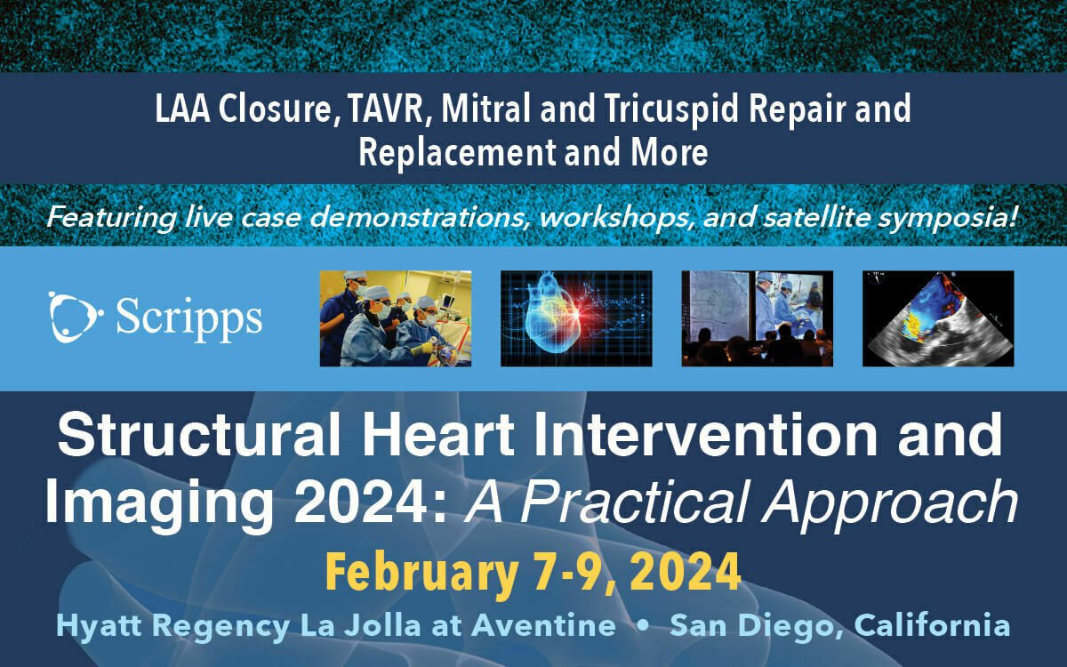 Scripps 13th Annual Structural Heart Intervention and Imaging 2024