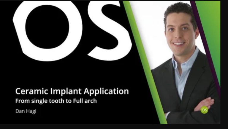 Ceramic Implant Application From Single Tooth to Full Arch