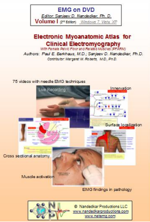 EMG/NCS Online Series: Volume I: Electronic Myoanatomic Atlas for Clinical Electromyography 2nd Edition 2020 (Videos)