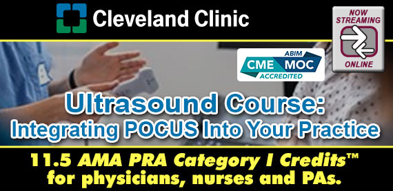 Meetings By Mail Cleveland Clinic Ultrasound Course Integrating POCUS Into Your Practice 2024