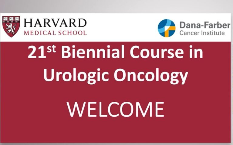 Harvard 21st Biennial Course in Urologic Oncology 2022