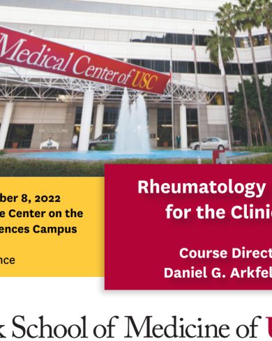 Keck USC Rheumatology Update for the Clinician 2022